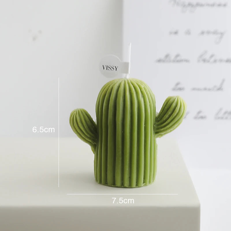 Cactus scented candle