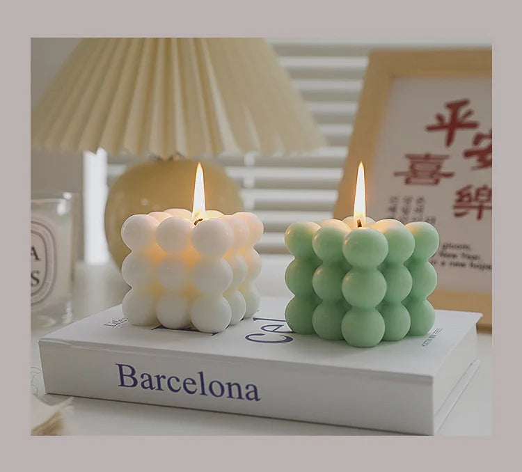 Bubble Cube Scented Candle
