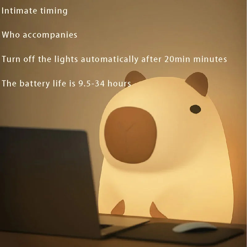 Capybara Night Lamp