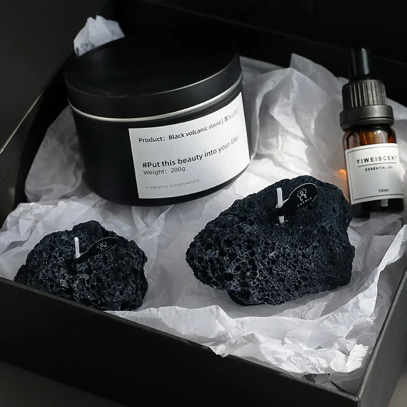 Black Mineral Aroma Candle