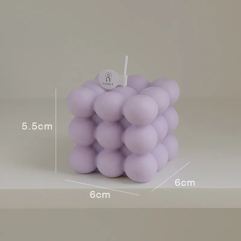 Bubble Cube Scented Candle