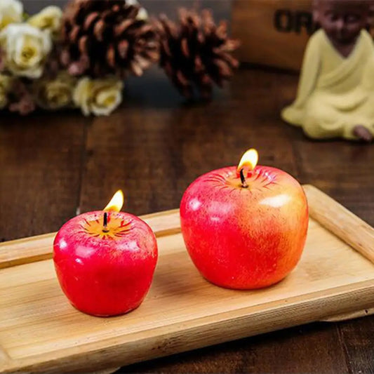 Red Apple Candles