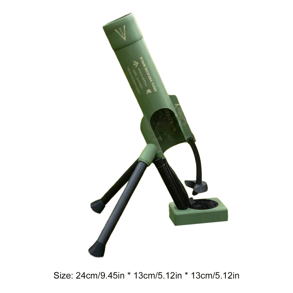 Mortar Beer Bottle Opener 51mm Tactical Cap Hands-Free Push Down Bottle Opener for Home Kitchen Bar Party Restaurant Decor