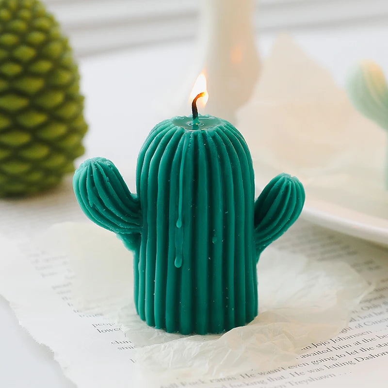 Cactus scented candle