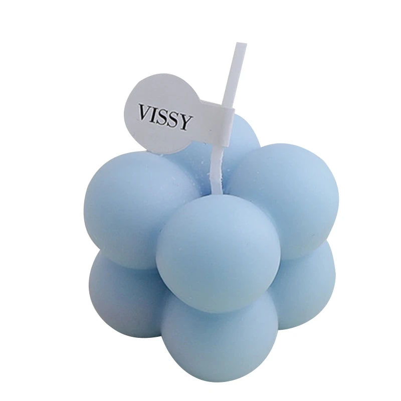 Small Scented Mini Cube Bubble Shaped Wax Candles