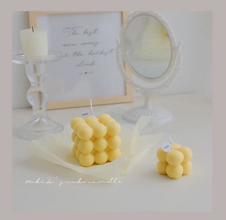 Bubble Cube Scented Candle