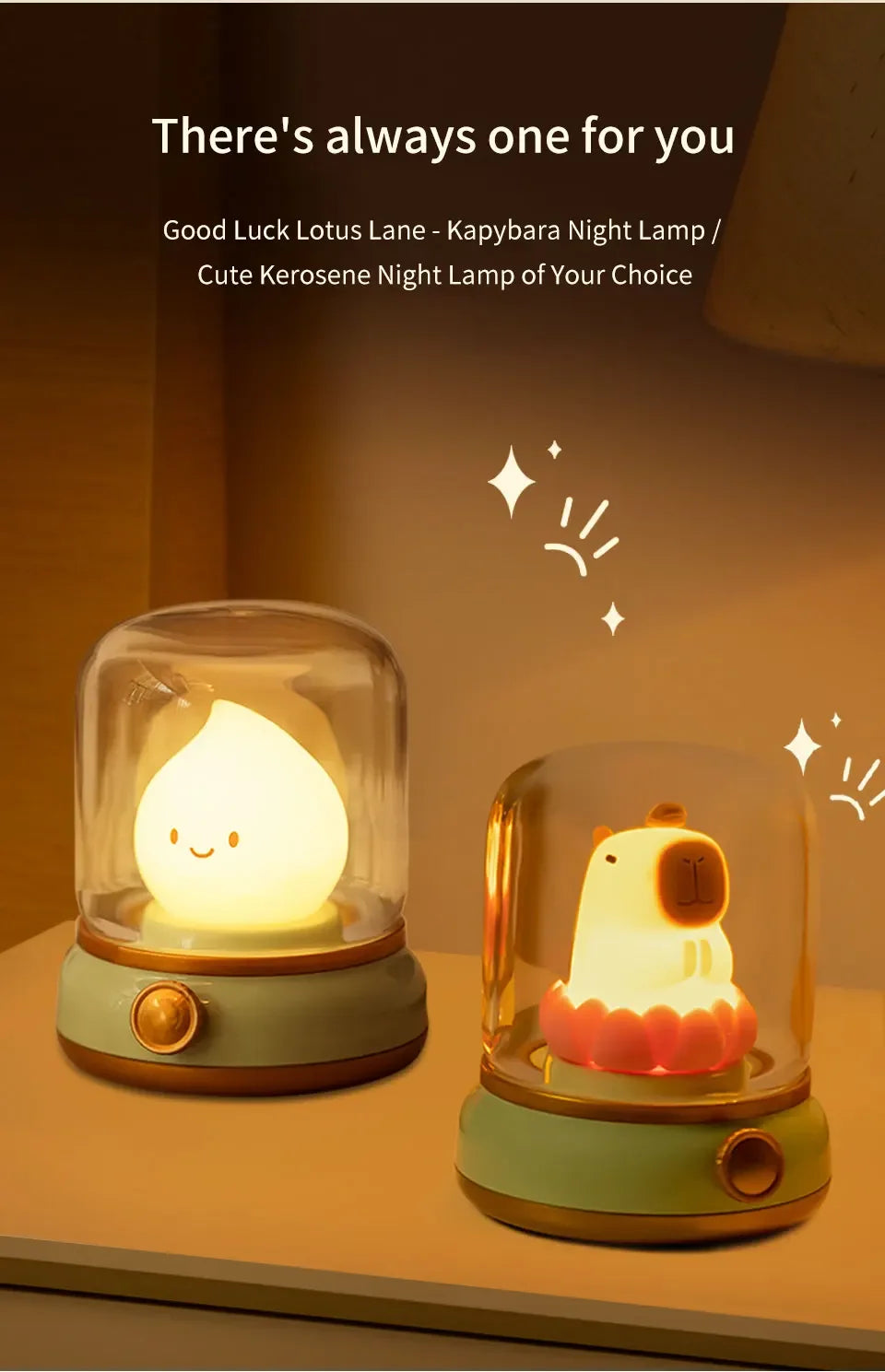 Mini Cute Flame Lamp