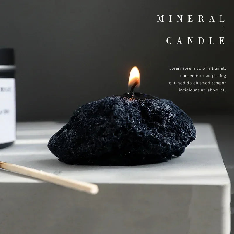 Black Mineral Aroma Candle
