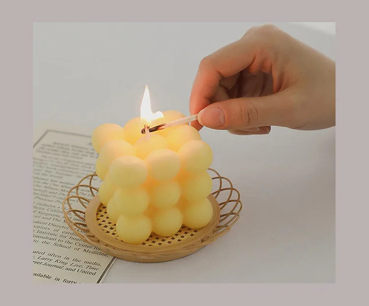 Bubble Cube Scented Candle