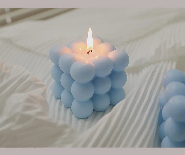 Bubble Cube Scented Candle