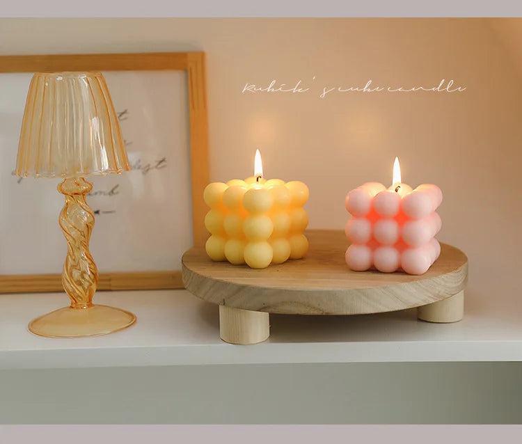 Bubble Cube Scented Candle