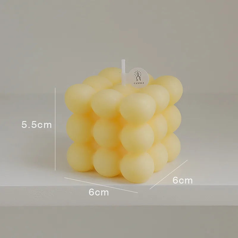 Bubble Cube Scented Candle