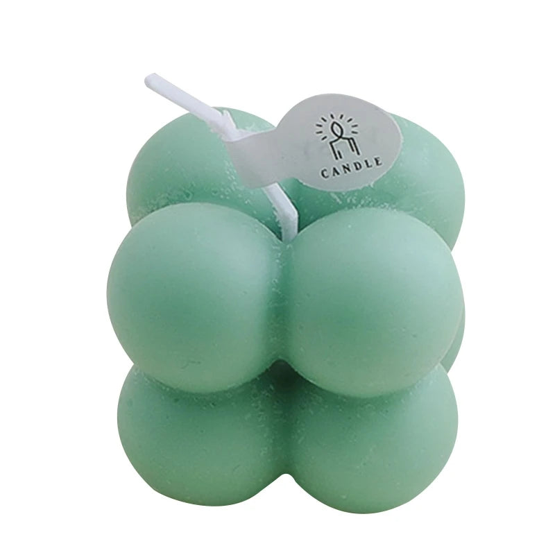 Small Scented Mini Cube Bubble Shaped Wax Candles