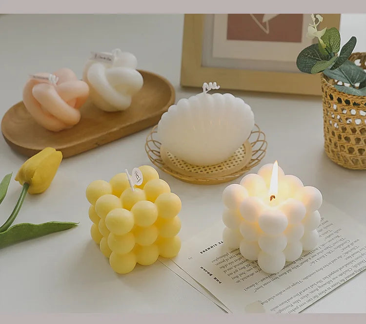 Bubble Cube Scented Candle