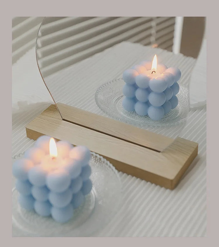 Bubble Cube Scented Candle
