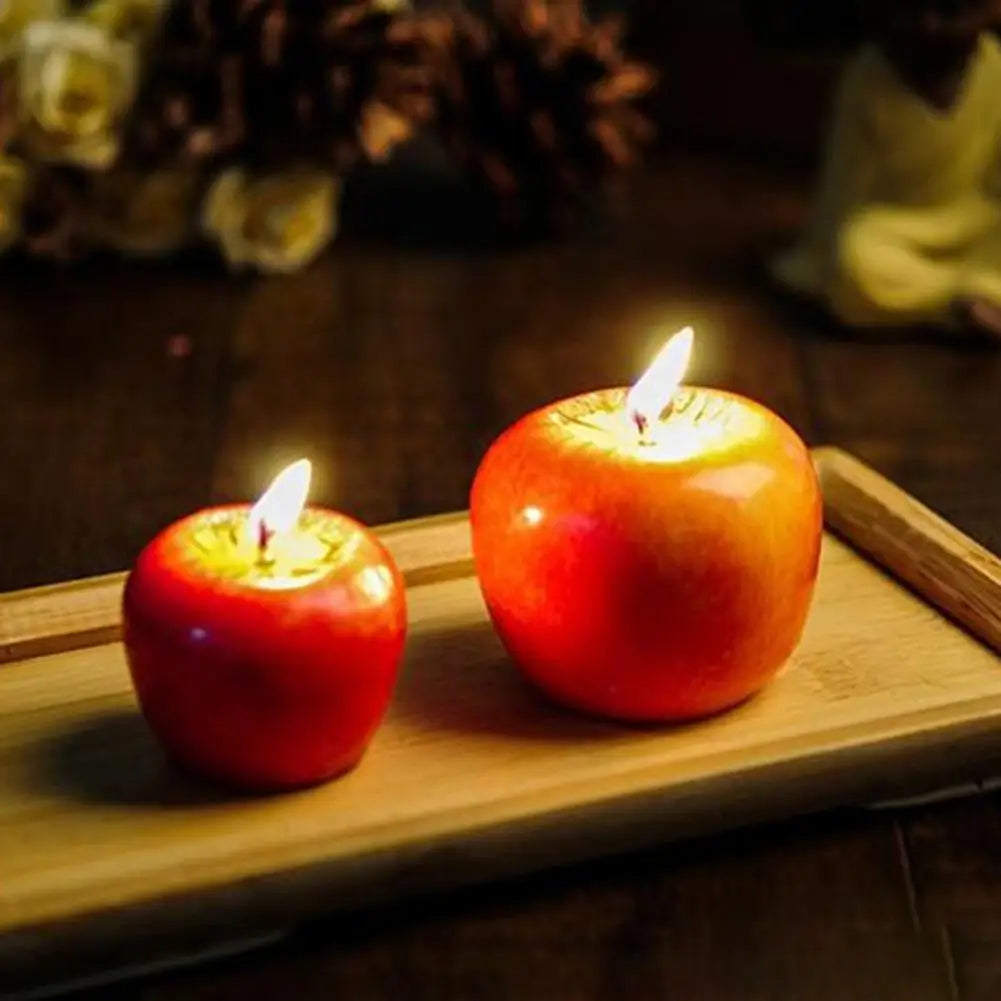Red Apple Candles