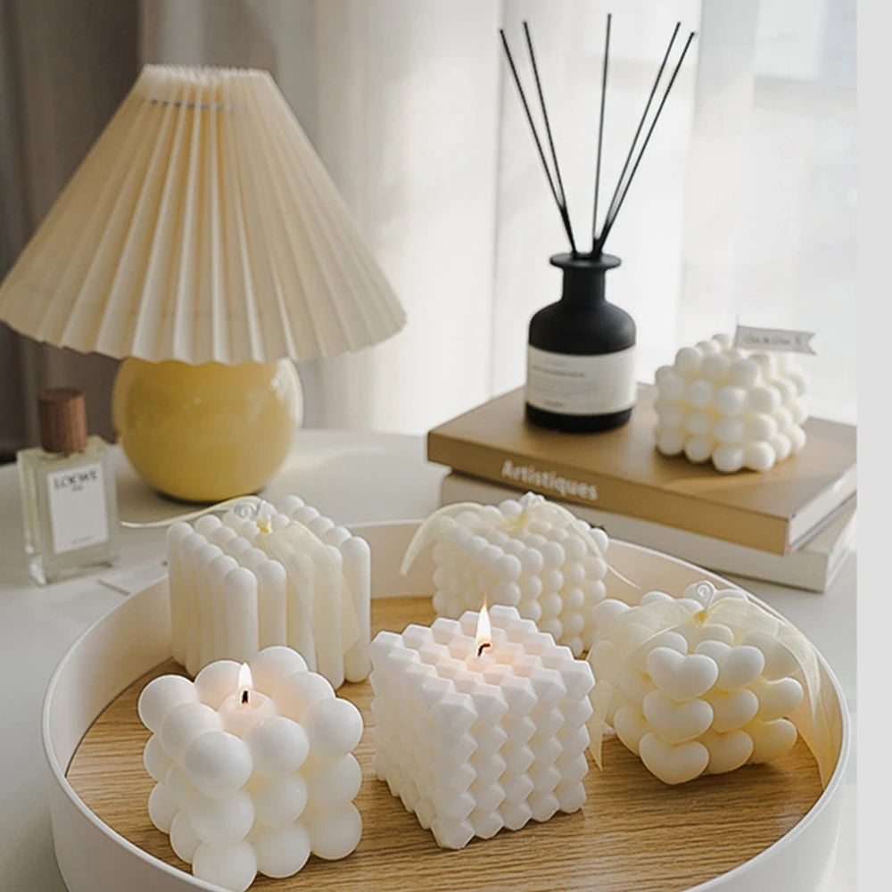 Cube Scented Aromatic Candles